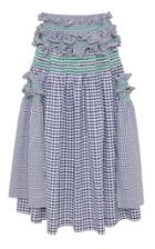 Moda Operandi Molly Goddard Dillis Cotton Gingham Skirt