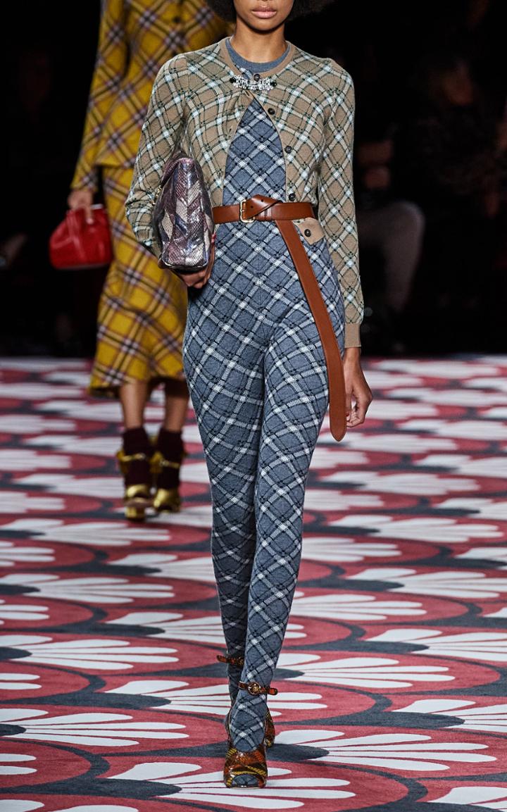 Moda Operandi Miu Miu Printed Sleeveless Jumpsuit