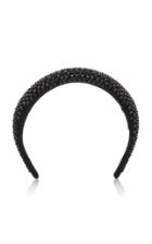 Prada Satin Crystal Headband