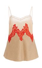 Moda Operandi Gabriela Hearst Smith Lace-trimmed Silk-cashmere Camisole