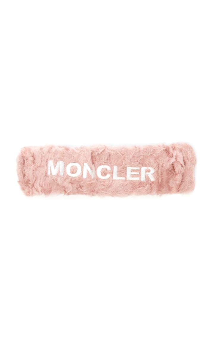 Moncler Genius Logo-embroidered Shearling Headband