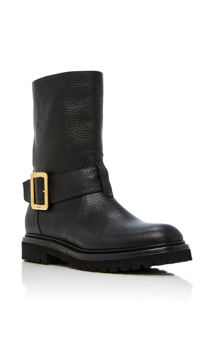 Bally Georgy Leather Ankle Boots