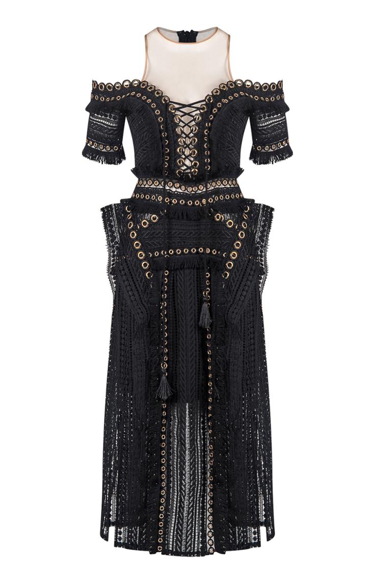 Thurley Black Magic Grommet Dress