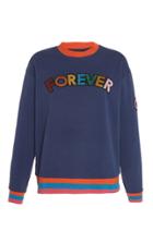 Mira Mikati Forever Or Never Patch Sweatshirt