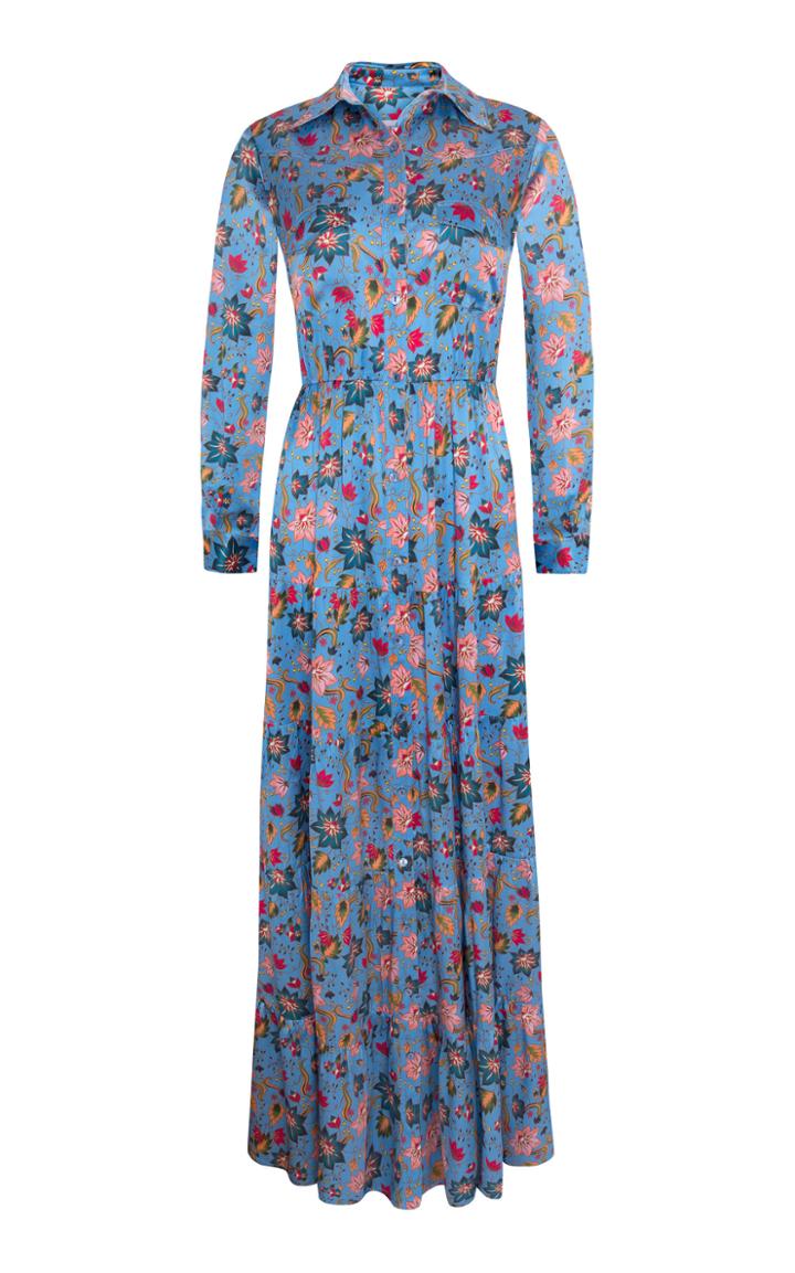 Adriana Iglesias Tucson Silk Satin Dress
