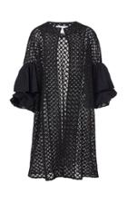 Leal Daccarett Eliseo Crochet-knit Cotton Jacket