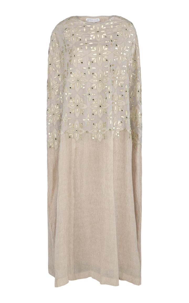 Bthaina Boatneck Floral Caftan