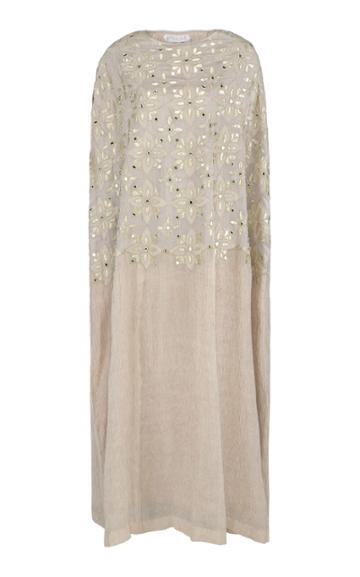Bthaina Boatneck Floral Caftan