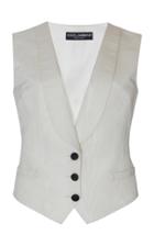 Dolce & Gabbana Rounded-lapel Faille Tuxedo Vest
