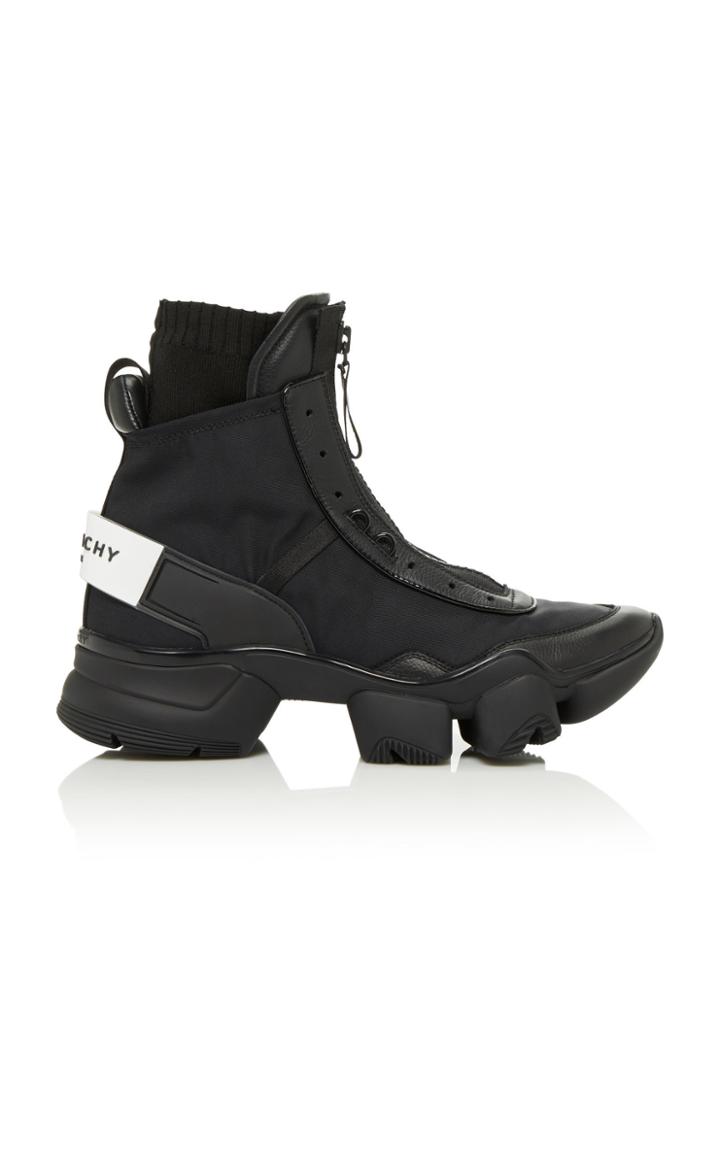 Givenchy Jaw Front-zip High-top Sneakers