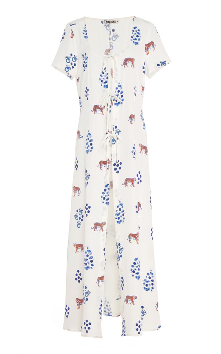 Ciao Lucia Giorgio Silk Maxi Dress