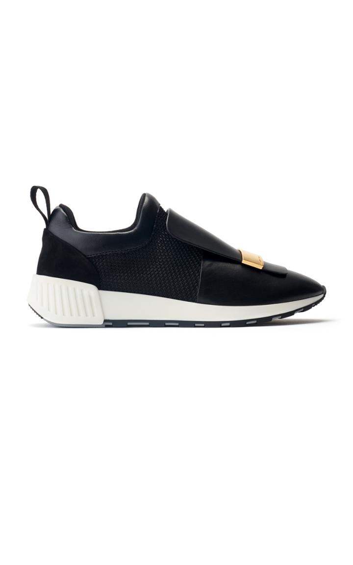 Sergio Rossi Sr1 Leather Running Shoe