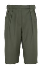 Anouki Prince Of Wales Wool-effect Shorts