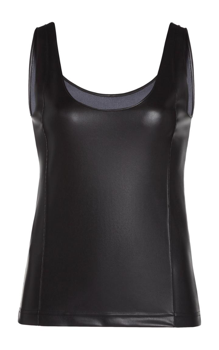 Moda Operandi Peter Do Faux Leather Tank Top