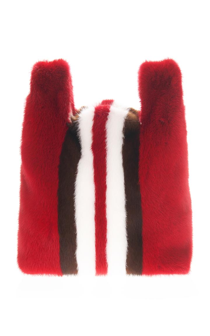 Simonetta Ravizza Regimental Furrissima Tote
