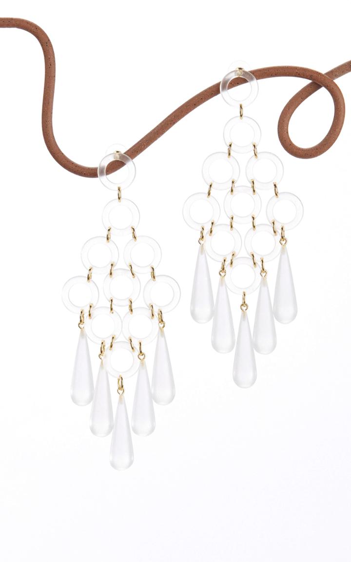 Moda Operandi Cult Gaia Bibi Small Acrylic Earrings
