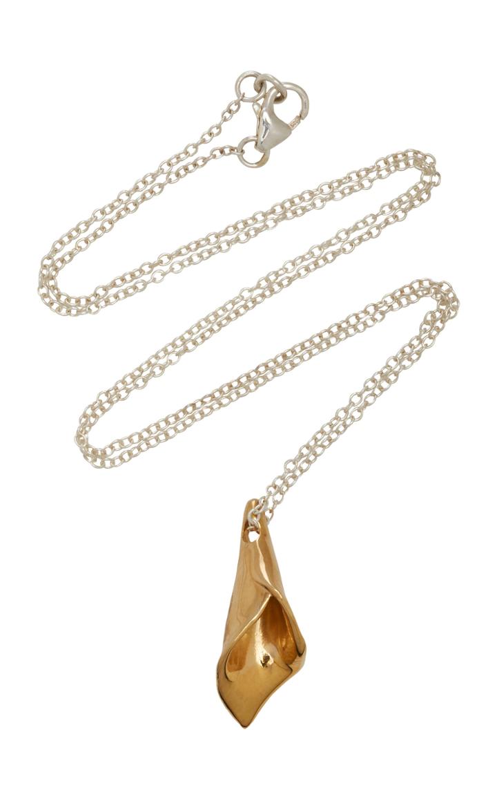 Agmes Mini Calla Gold Vermeil Pendant