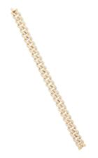 Moda Operandi Shay 18k Yellow Gold Essential Pave Link Bracelet