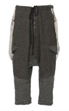 Greg Lauren Mixed Herringbone Drop Pant