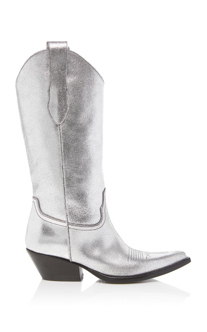 Maison Margiela Metallic Cowboy Boot