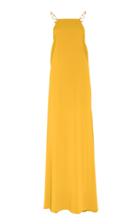 Cult Gaia Fatima Embellished Silk Maxi Dress