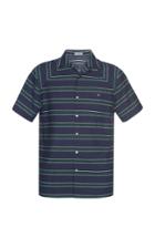 Lanvin Striped Poplin Bowling Shirt