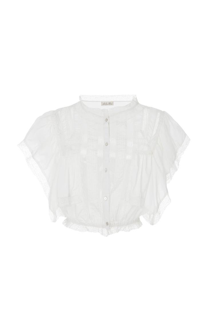 Loveshackfancy Nora Button Up Top