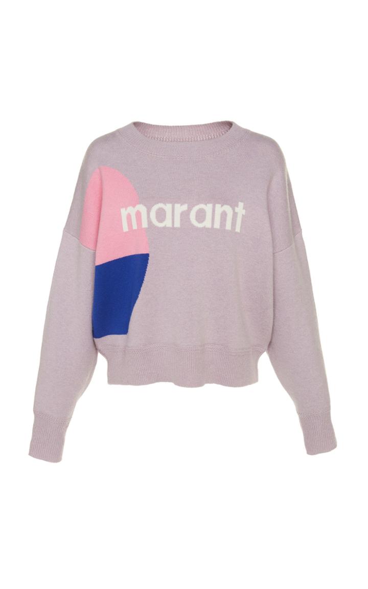 Isabel Marant Toile Korbin Abstract Knit Sweater