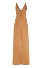 Moda Operandi Cushnie Satin Wide-leg Jumpsuit Size: 0