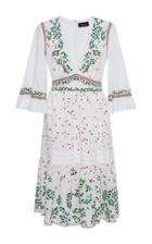 Saloni June Embroidered Cotton Dress