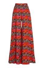 Rianna + Nina High-rise Wide-leg Cotton Palazzo Pants