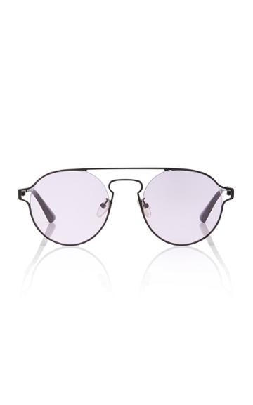 Mcq Sunglasses Round-frame Metal Sunglasses