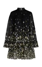 Erdem Concetta Floral Silk Chiffon Mini Dress