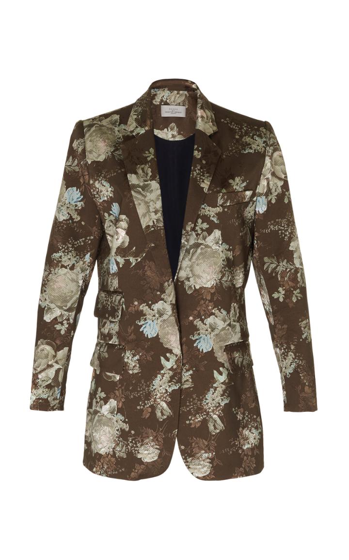 Preen By Thornton Bregazzi Oversized Satin Slim-fit Trouser