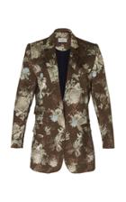 Preen By Thornton Bregazzi Oversized Satin Slim-fit Trouser