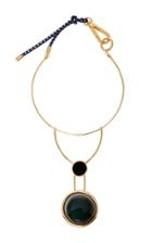 Marni Gold-tone Resin Necklace