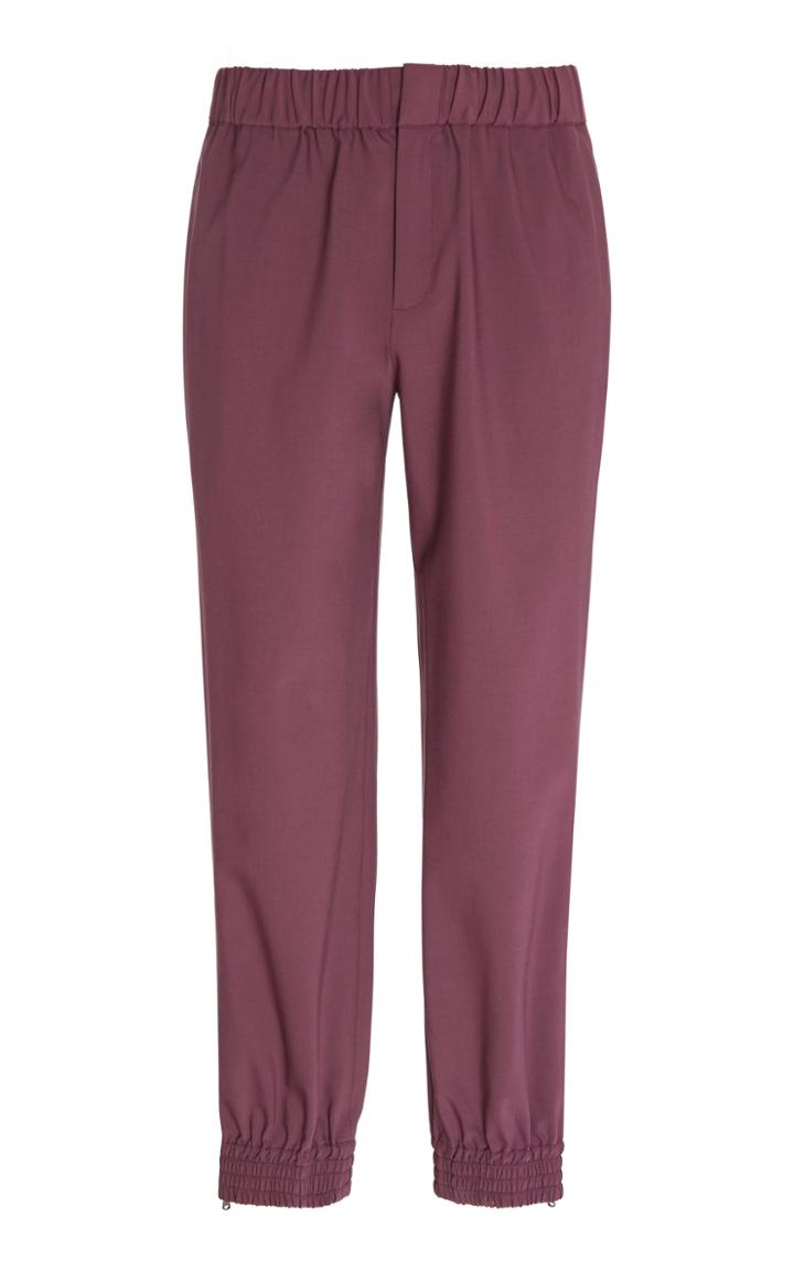 Moda Operandi Tibi Tropical Wool Cropped Jogger Size: Xs