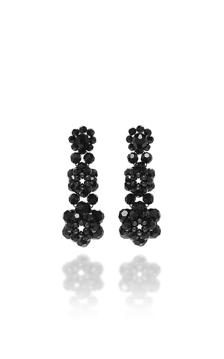 Moda Operandi Simone Rocha Three Tier Earrings