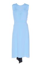 N 21 N&deg;21 Annalisa Sleeveless Crepe De Chine Dress