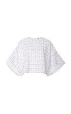 Adam Lippes Poplin Cropped T-shirt