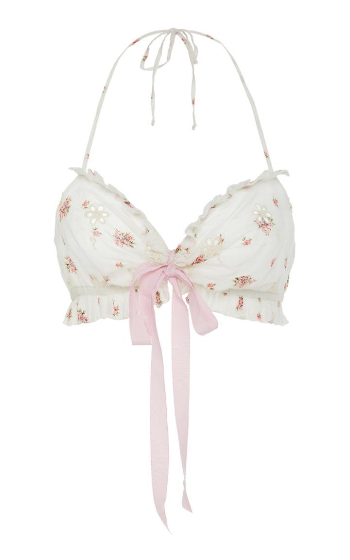 Loveshackfancy Tia Cotton Bikini Set