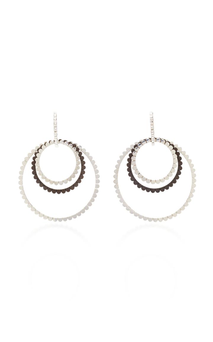 Nancy Newberg Multi Metal Silver Add-a-hoop