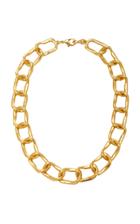 Jennifer Behr Colleen Brass Chain Necklace