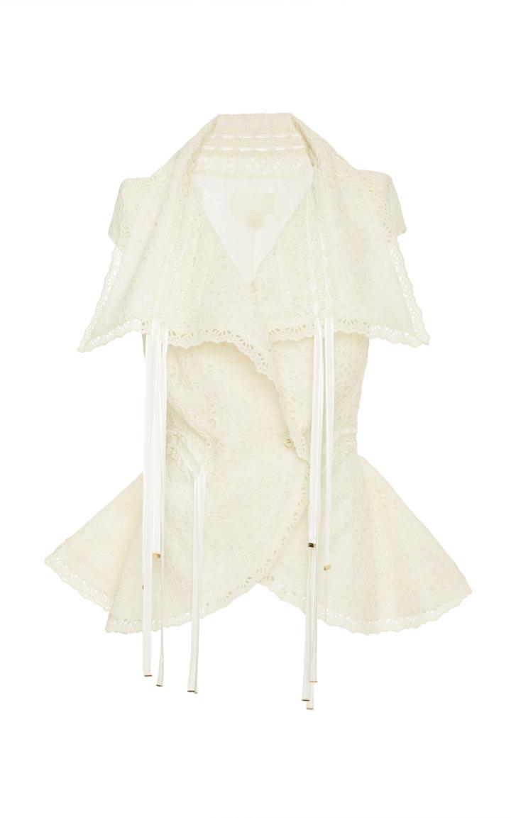 Antonio Berardi Maldini Sleeveless Jacket