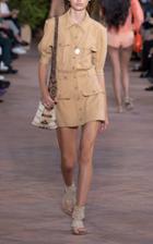 Moda Operandi Alberta Ferretti Linen Safari Cargo Dress