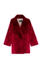 Alena Akhmadullina Wide Lapel Mink Fur Coat