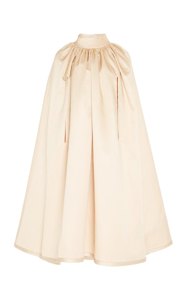 Martin Grant Gathered Neck Cape Jacket