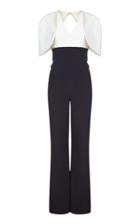 Safiyaa Viviana Black And White Jumpsuit