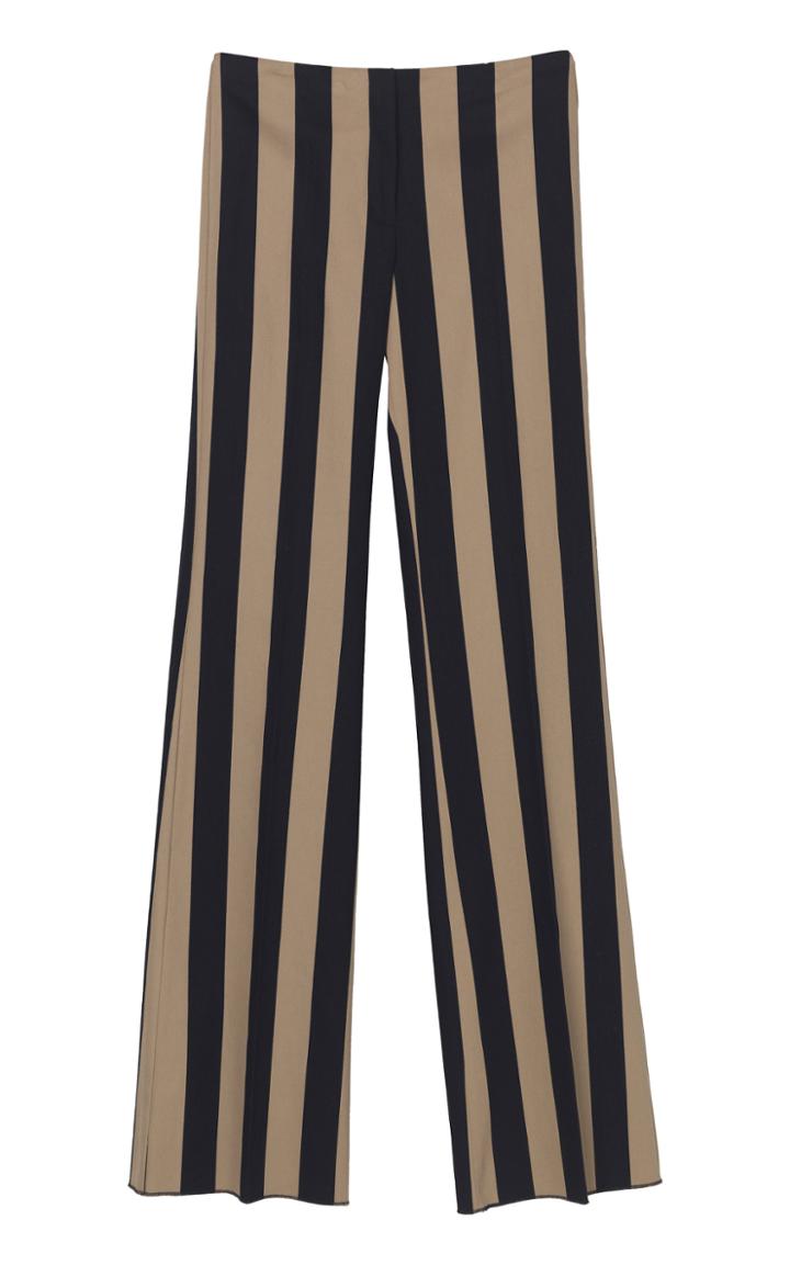 By Malene Birger Erika Cotton-blend Straight-leg Pants