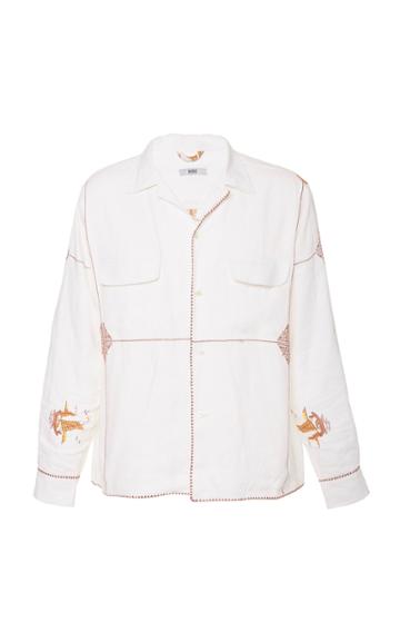 Bode Mayflower Havana Shirt